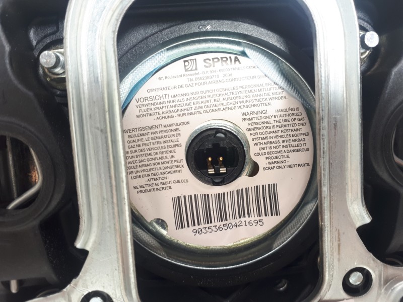 Recambio de airbag delantero izquierdo para citroën c3 hdi 70 furio referencia OEM IAM 96380009VD CA1005222EE 90353650421695