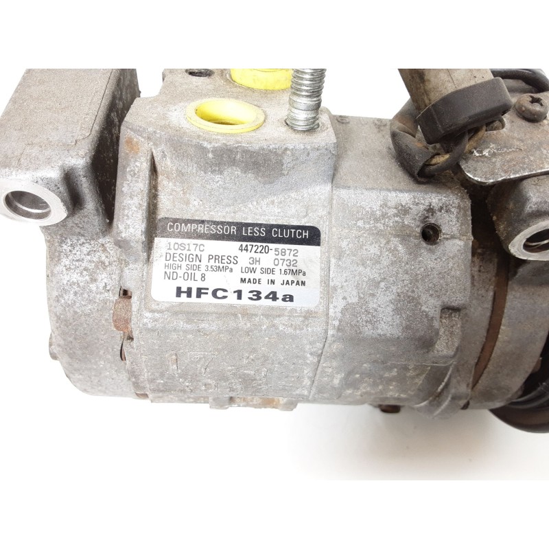 Recambio de compresor aire acondicionado para chrysler voyager (rg) 2.8 crd executive referencia OEM IAM 4472205872 10S17C 