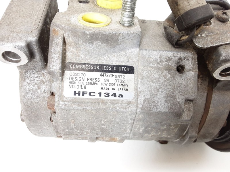Recambio de compresor aire acondicionado para chrysler voyager (rg) 2.8 crd executive referencia OEM IAM 4472205872 10S17C 