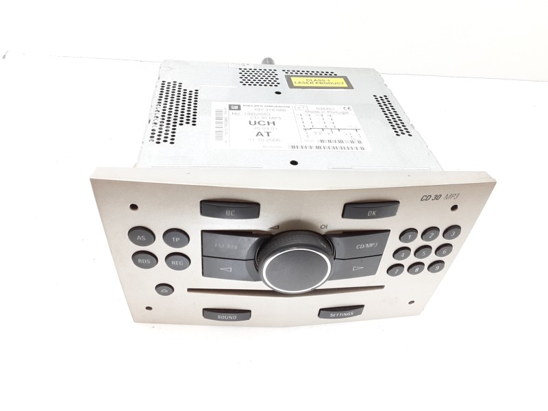 Recambio de sistema audio / radio cd para opel astra h ber. cosmo referencia OEM IAM 13255553 497316088 