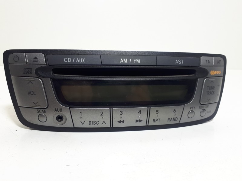 Recambio de sistema audio / radio cd para toyota aygo (kgb/wnb) city referencia OEM IAM 861200H010  