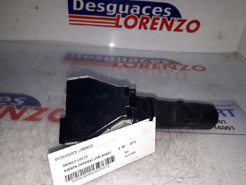 Recambio de mando luces para nissan qashqai (j10) acenta referencia OEM IAM  7724SN 