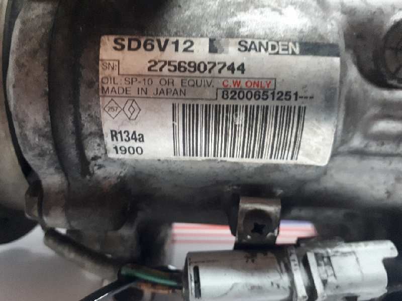 Recambio de compresor aire acondicionado para renault clio iii authentique referencia OEM IAM 8200651251 1900  Recambio de compresor aire acondicionado para renault clio iii authentique referencia OEM IAM 8200651251 1900