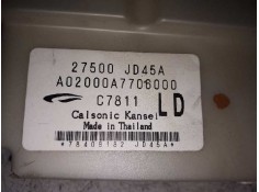 Recambio de mando climatizador para nissan qashqai (j10) acenta referencia OEM IAM 27500JD45A A02000A7706000  2