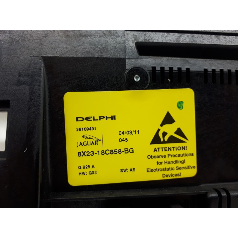 Recambio de mando climatizador para jaguar xf 3.0 v6 diesel edition referencia OEM IAM 8X2318C858BG 28189491  Recambio de mando climatizador para jaguar xf 3.0 v6 diesel edition referencia OEM IAM 8X2318C858BG 28189491