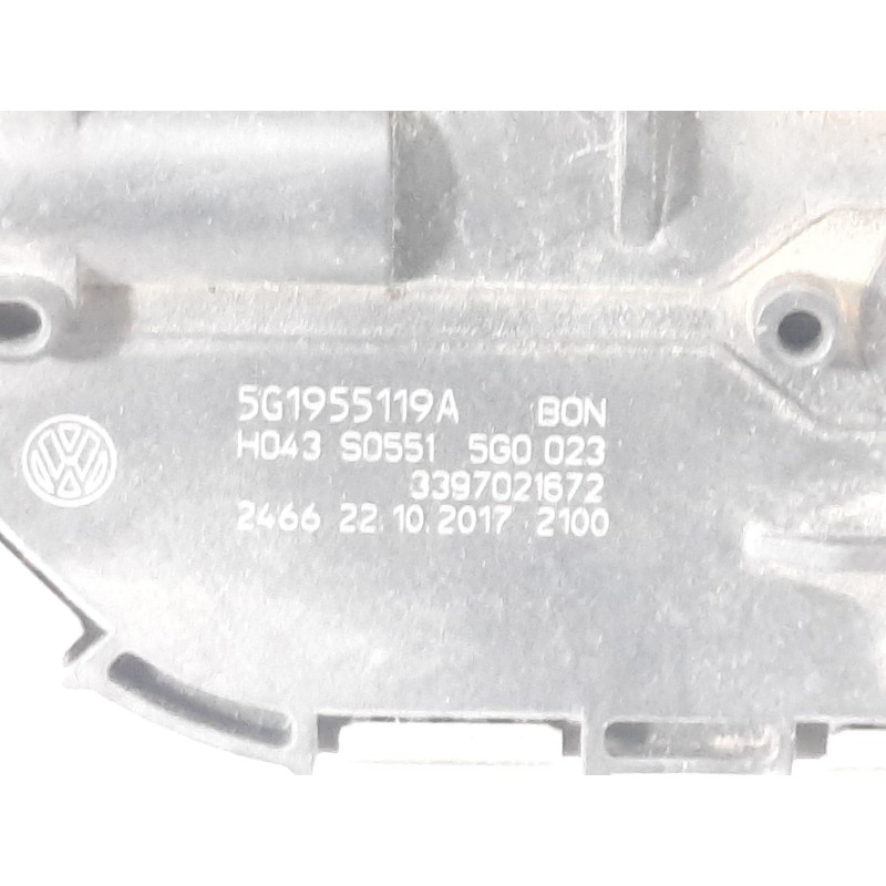 Recambio de motor limpia delantero para volkswagen golf vii variant (bv5) advance bmt referencia OEM IAM 5G1955119A 3397021672 H