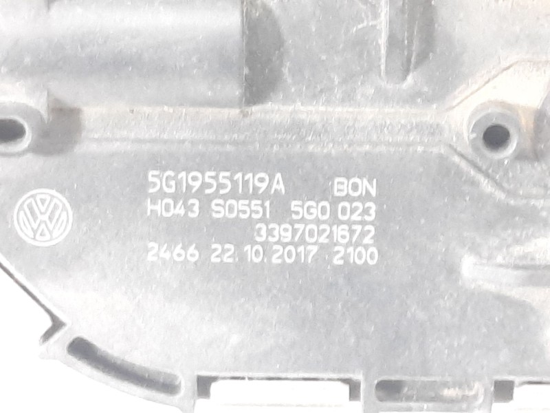 Recambio de motor limpia delantero para volkswagen golf vii variant (bv5) advance bmt referencia OEM IAM 5G1955119A 3397021672 H