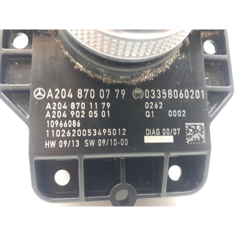 Recambio de mando multifuncion para mercedes-benz clase c (w204) berlina 2.1 cdi cat referencia OEM IAM A2048700779 03358060201 