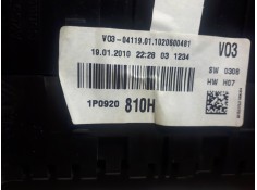 Recambio de cuadro instrumentos para seat leon (1p1) comfort limited referencia OEM IAM 1P0920810H A2C53375371  2