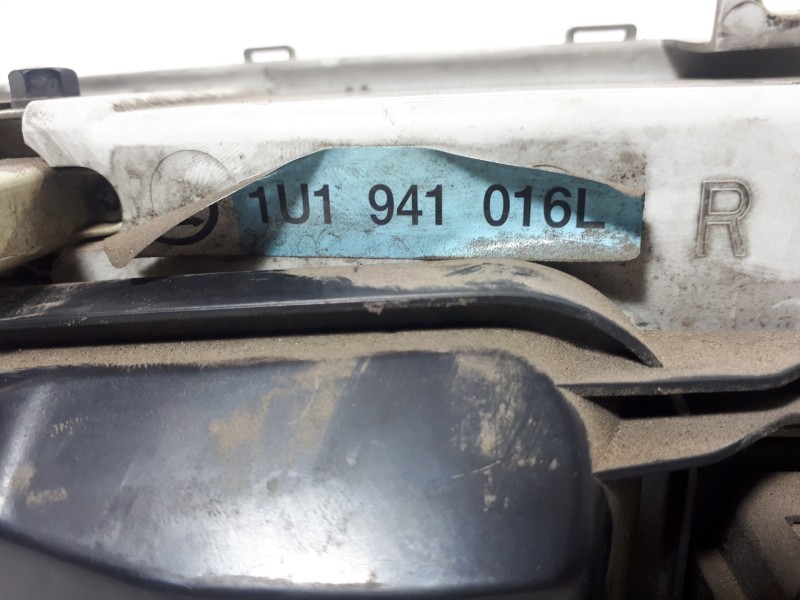 Recambio de faro derecho para skoda octavia berlina (1u2) ambiente referencia OEM IAM 1U1941016L  