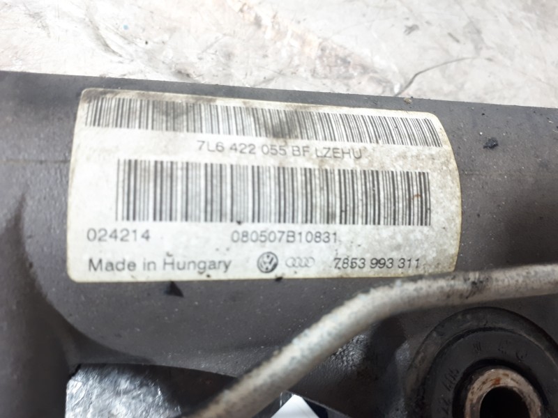 Recambio de cremallera direccion para volkswagen touareg (7l6) tdi v10 referencia OEM IAM 7LE6422055BF 080507B10831 7853993311