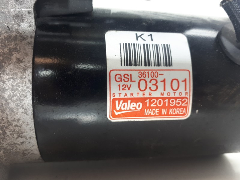 Recambio de motor arranque para kia rio basic referencia OEM IAM 3610003101 1201952 