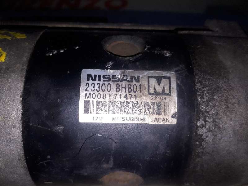 Recambio de motor arranque para nissan x-trail (t30) comfort referencia OEM IAM 233008H801 M008T71471 