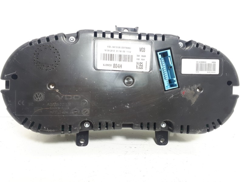 Recambio de cuadro instrumentos para seat ibiza (6j5) copa referencia OEM IAM 6J0920804H A2C35058000 