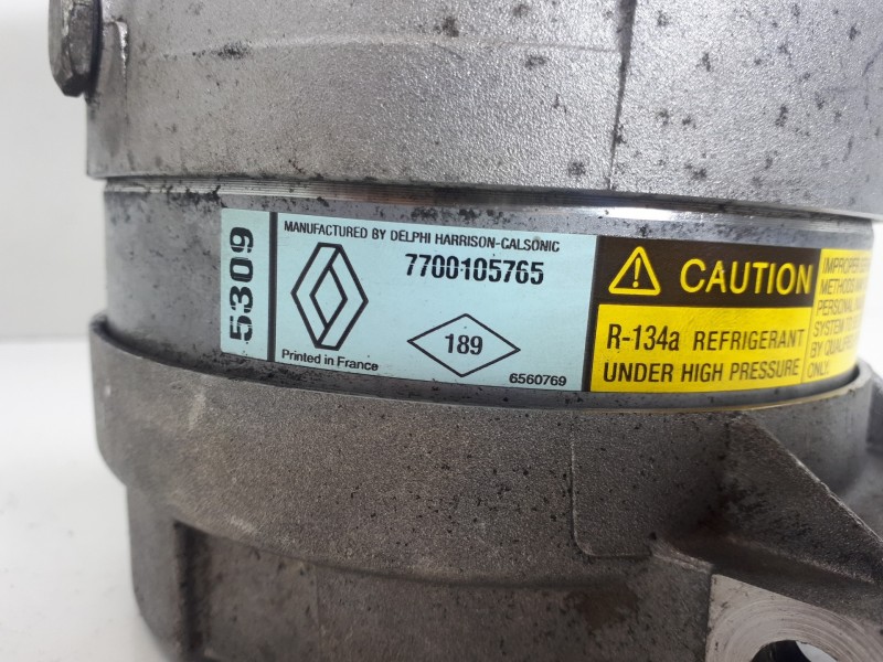 Recambio de compresor aire acondicionado para renault megane i fase 2 classic (la..) 1.9 dci dynamique referencia OEM IAM 770010
