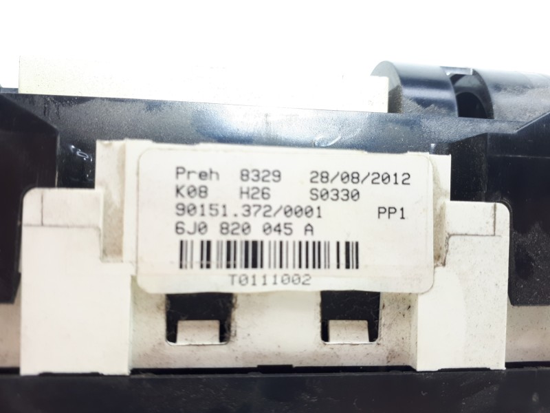 Recambio de mando calefaccion / aire acondicionado para seat ibiza (6j5) copa referencia OEM IAM 6J0820045A  