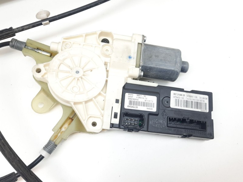 Recambio de elevalunas delantero izquierdo para renault laguna iii expression referencia OEM IAM KH5AGL59 988571102 807310002R