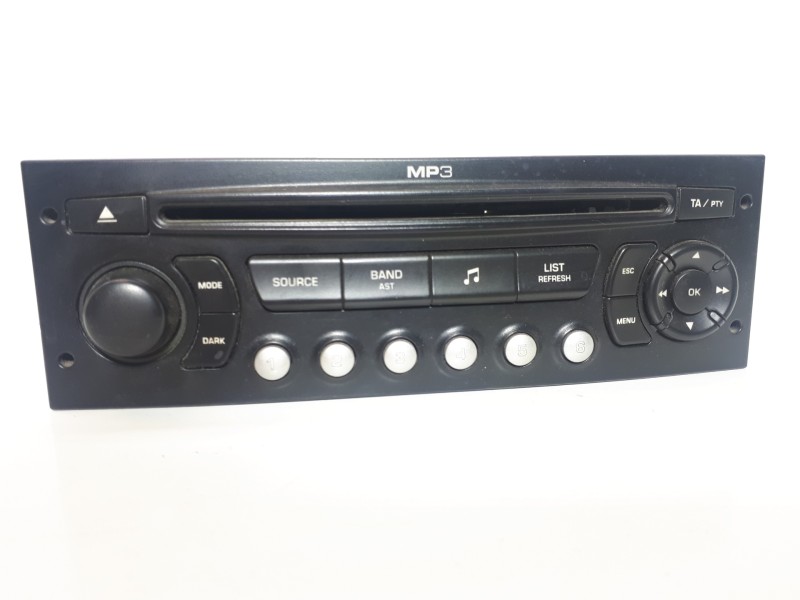 Recambio de sistema audio / radio cd para citroën c4 berlina collection referencia OEM IAM 9664769777 7645138393 