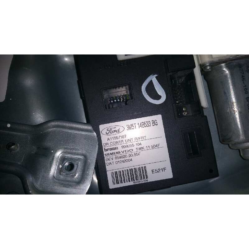 Recambio de elevalunas delantero derecho para ford focus c-max (cap) ghia (d) referencia OEM IAM 3M5T14B533BG A11557187 