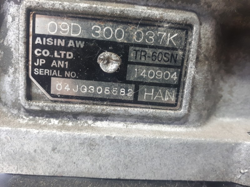 Recambio de caja cambios para volkswagen touareg (7la) tdi r5 referencia OEM IAM HAN  