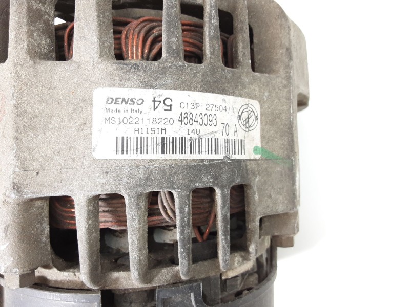 Recambio de alternador para fiat seicento (187) active referencia OEM IAM 46843093 MS1022118220 A115IM