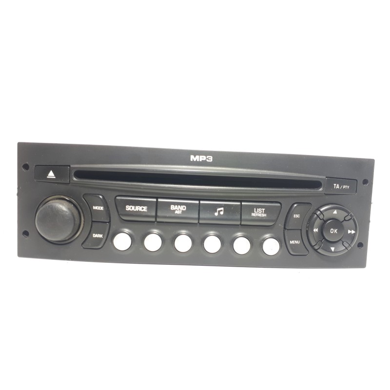 Recambio de sistema audio / radio cd para peugeot 207 confort referencia OEM IAM 96643698XT00 A2C53250038Q 