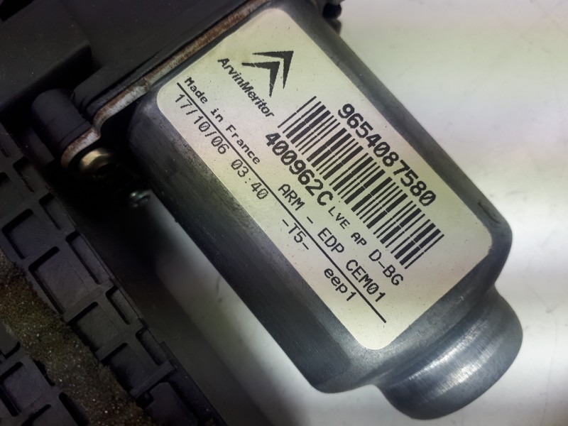 Recambio de elevalunas delantero derecho para citroën c4 picasso avatar referencia OEM IAM 9654087580 400962C 