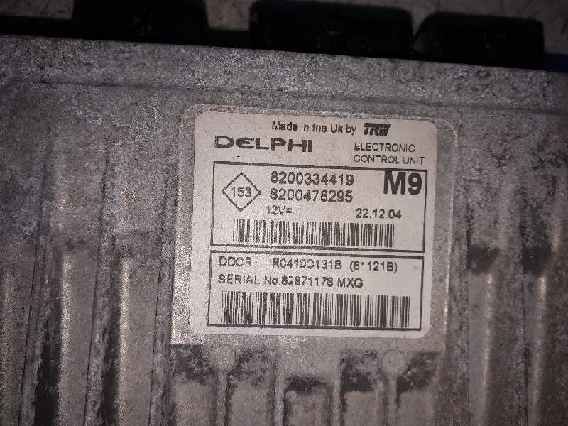 Recambio de centralita motor uce para nissan micra (k12e) acenta referencia OEM IAM 8200334419 R0410C131B DDCR