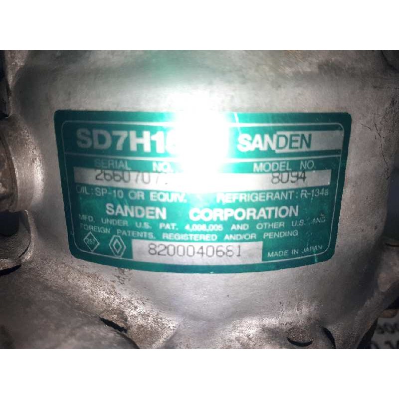 Recambio de compresor aire acondicionado para volvo s40 berlina 1.9 d+ (85kw) referencia OEM IAM 8200040681 8094 