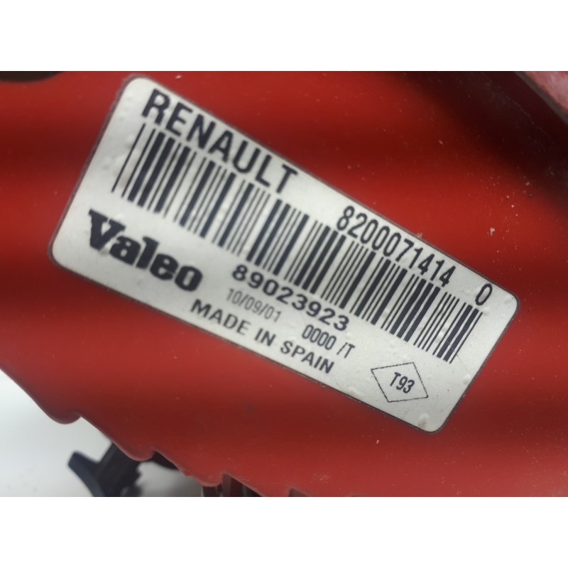 Recambio de piloto trasero derecho para renault clio ii fase ii (b/cb0) authentique referencia OEM IAM 8200071414 890239237G 