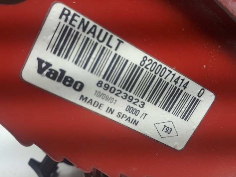 Recambio de piloto trasero derecho para renault clio ii fase ii (b/cb0) authentique referencia OEM IAM 8200071414 890239237G 