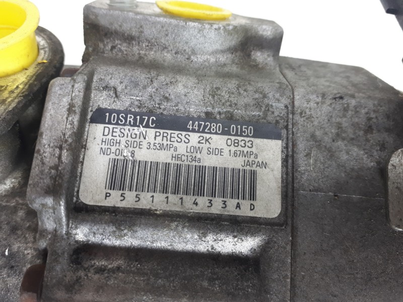 Recambio de compresor aire acondicionado para dodge journey sxt cool family referencia OEM IAM P55111433AD 4472800150 