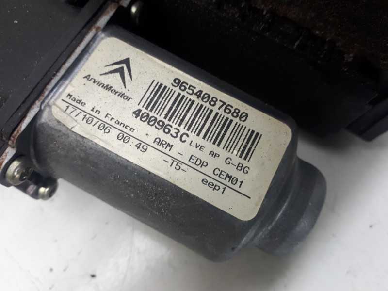 Recambio de elevalunas delantero izquierdo para citroën c4 picasso avatar referencia OEM IAM 9654087680 400963C 