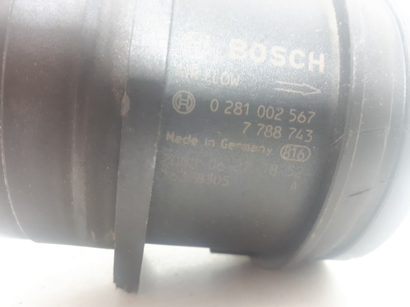Recambio de caudalimetro para bmw serie 3 berlina (e90) 320d referencia OEM IAM 7788743 0281002567 