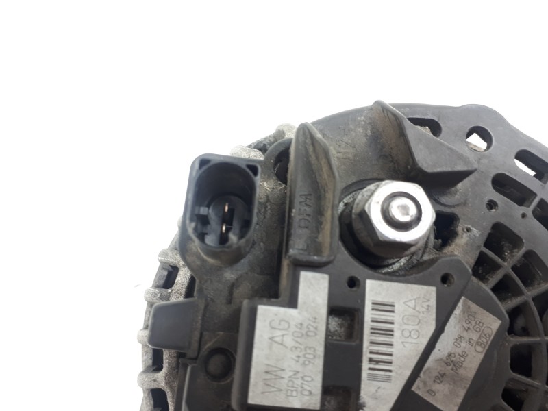 Recambio de alternador para volkswagen touareg (7la) tdi r5 referencia OEM IAM 070903024 0124625018 180A