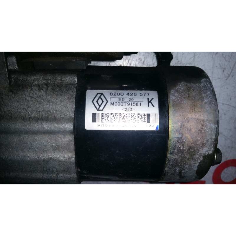 Recambio de motor arranque para renault clio ii fase ii (b/cb0) authentique confort referencia OEM IAM 8200426577 M000T91581  Recambio de motor arranque para renault clio ii fase ii (b/cb0) authentique confort referencia OEM IAM 8200426577 M000T91581