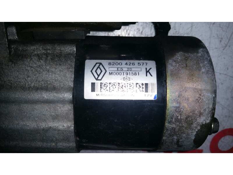 Recambio de motor arranque para renault clio ii fase ii (b/cb0) authentique confort referencia OEM IAM 8200426577 M000T91581  Recambio de motor arranque para renault clio ii fase ii (b/cb0) authentique confort referencia OEM IAM 8200426577 M000T91581