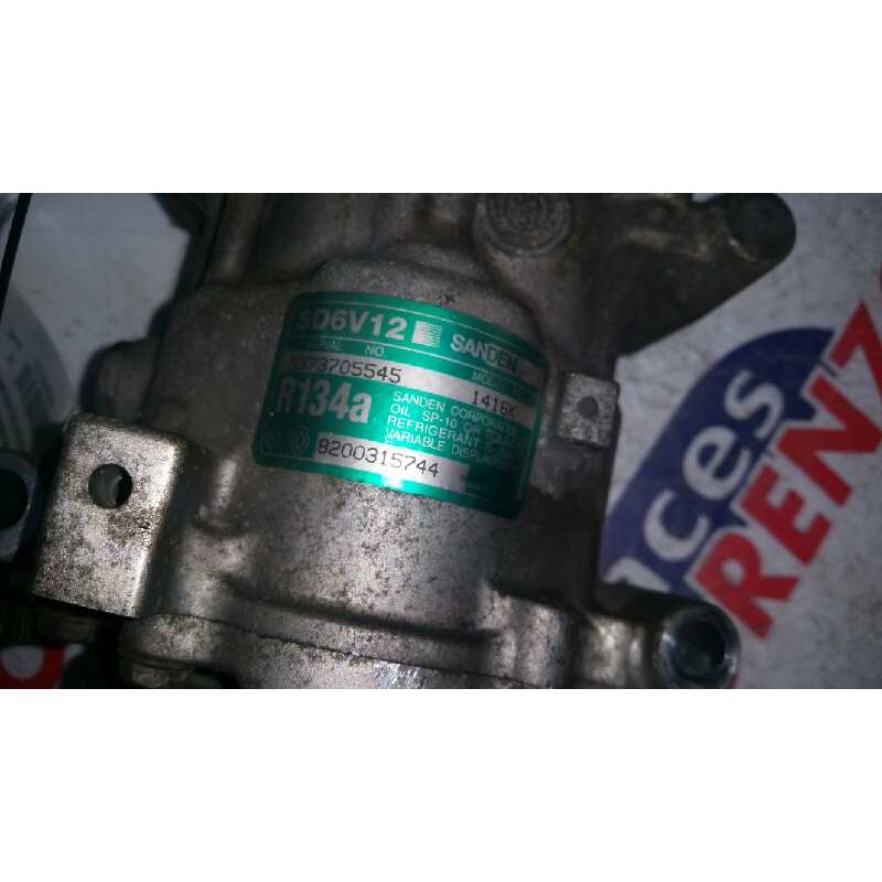 Recambio de compresor aire acondicionado para renault clio ii fase ii (b/cb0) authentique confort referencia OEM IAM 8200315744 