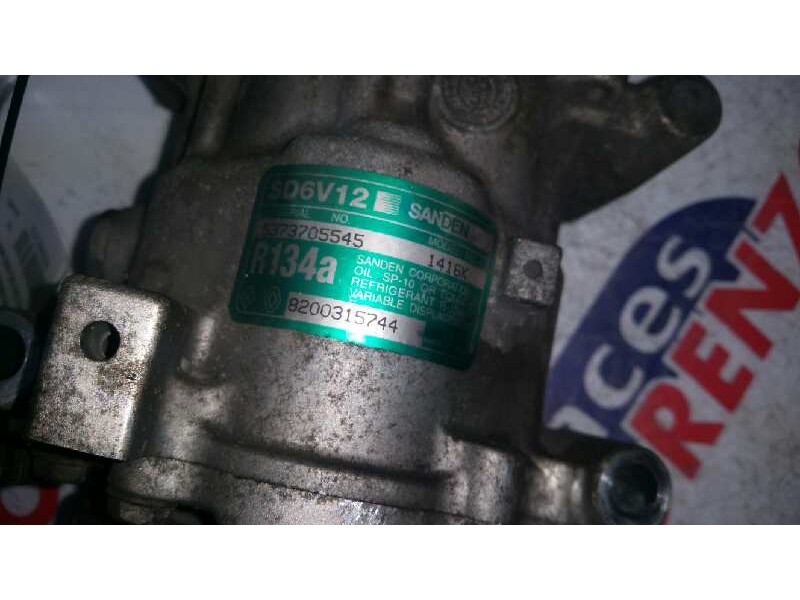 Recambio de compresor aire acondicionado para renault clio ii fase ii (b/cb0) authentique confort referencia OEM IAM 8200315744 