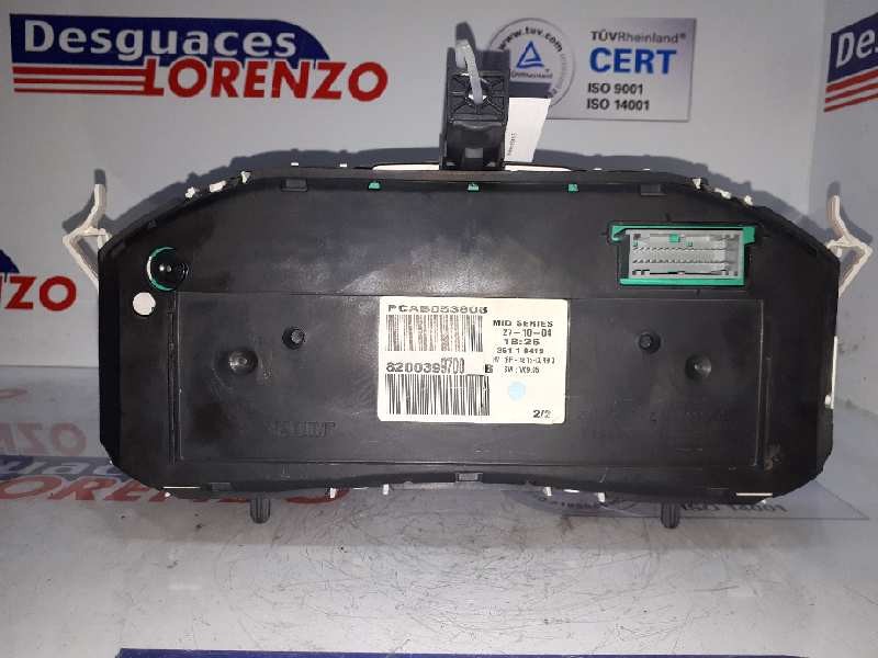 Recambio de cuadro instrumentos para renault megane ii berlina 3p confort authentique referencia OEM IAM 8200399700B PCAB053808 