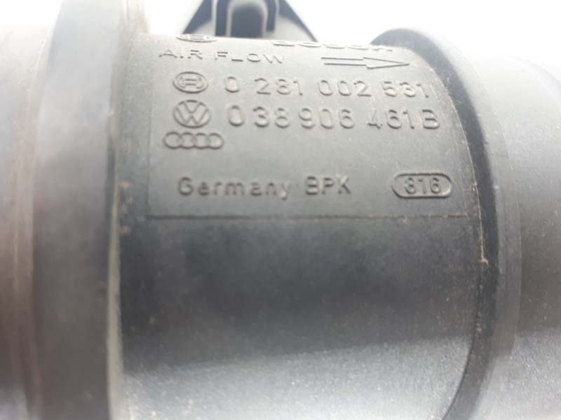 Recambio de caudalimetro para seat cordoba berlina (6l2) fresh referencia OEM IAM 038906461B 0281002531A 