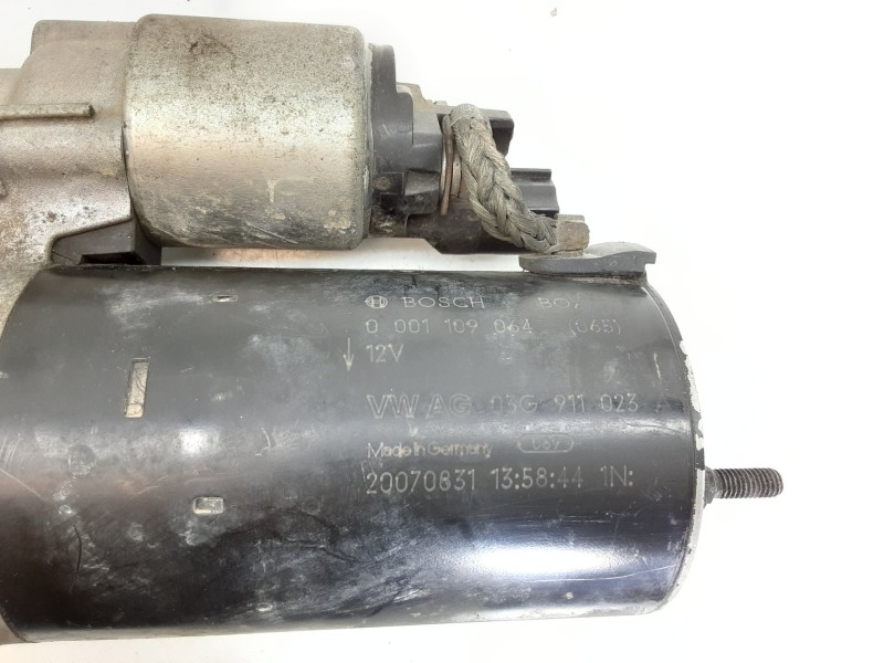 Recambio de motor arranque para audi a4 berlina (8e) 2.0 tdi 16v (103kw) referencia OEM IAM 03G911023A 0001109064 