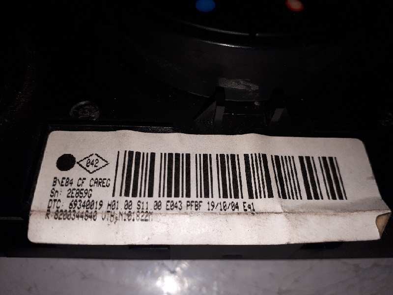 Recambio de mando climatizador para renault megane ii berlina 3p confort authentique referencia OEM IAM 8200344840 69340019 N101