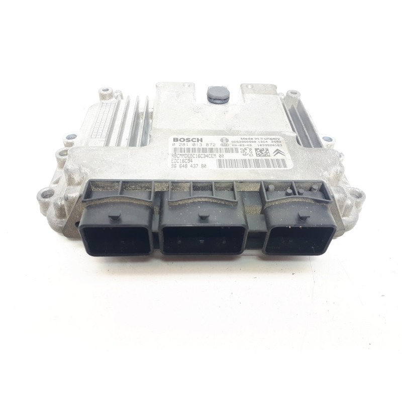 Recambio de centralita motor uce para peugeot 207 confort referencia OEM IAM 9664843780 EDC16C34 0281013872