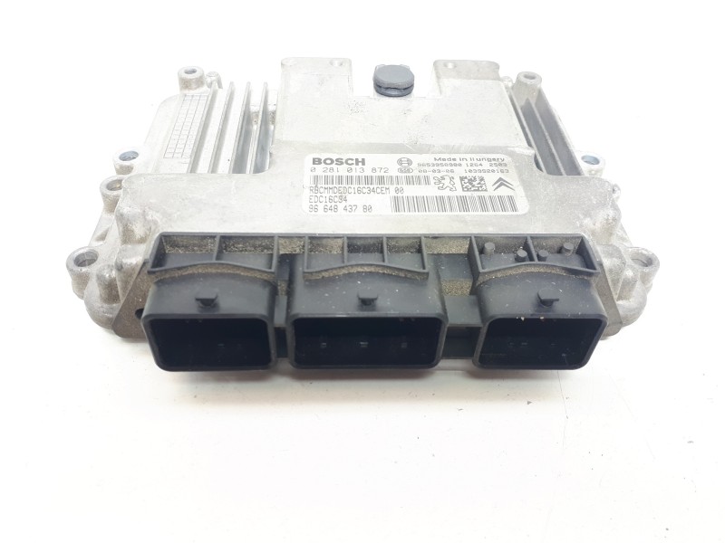 Recambio de centralita motor uce para peugeot 207 confort referencia OEM IAM 9664843780 EDC16C34 0281013872