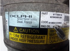 Recambio de compresor aire acondicionado para renault kangoo (f/kc0) express confort referencia OEM IAM 8200308193 01140018 0018 2