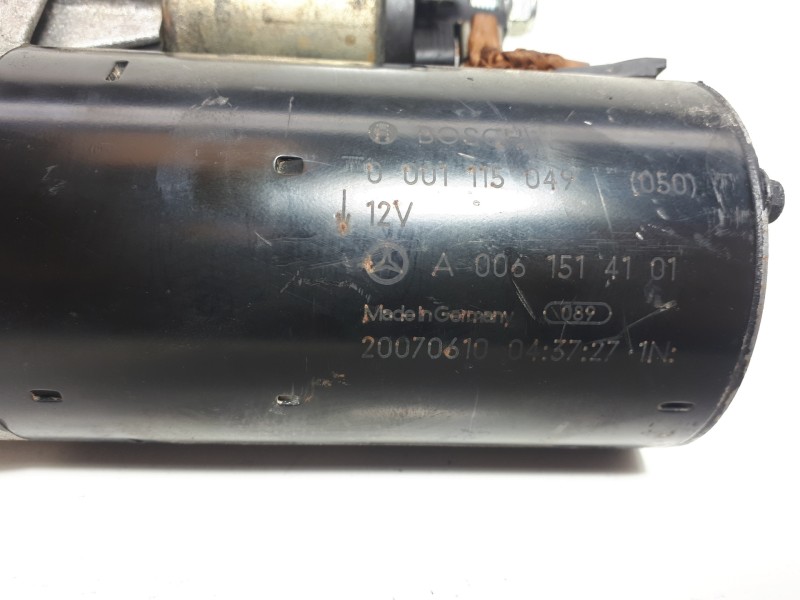 Recambio de motor arranque para mercedes-benz clase r (w251) 320 cdi (251.022) referencia OEM IAM A0061514101 0001115049 