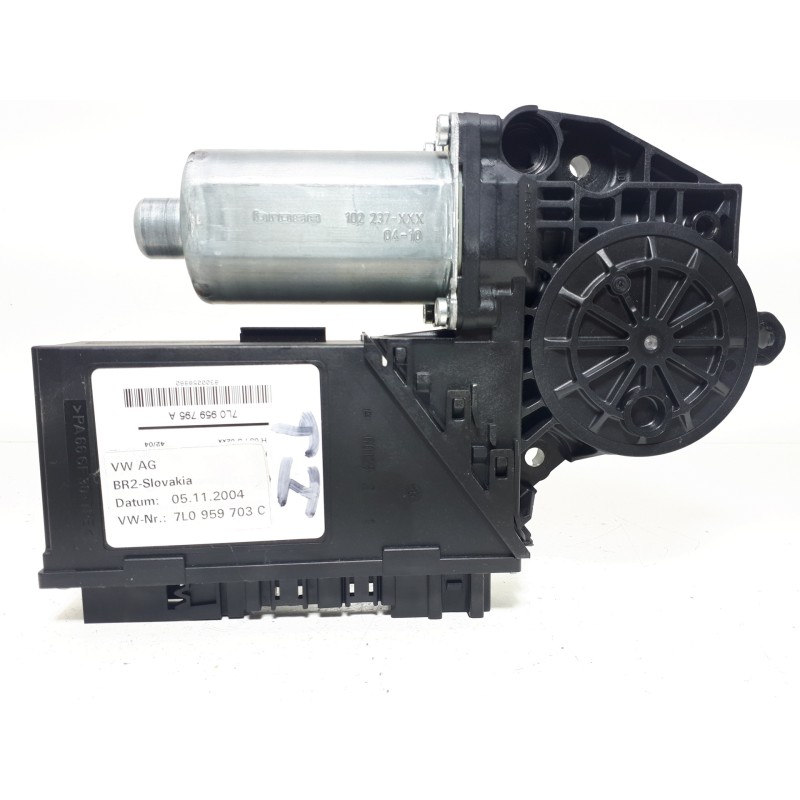 Recambio de motor elevalunas trasero izquierdo para volkswagen touareg (7la) tdi r5 referencia OEM IAM 7L0959703C 7L0959794A 