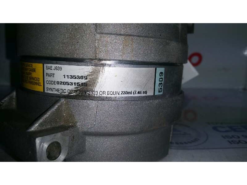 Recambio de compresor aire acondicionado para renault scenic (ja..) 1.9 dci authentique referencia OEM IAM 7700105765 1135309 53