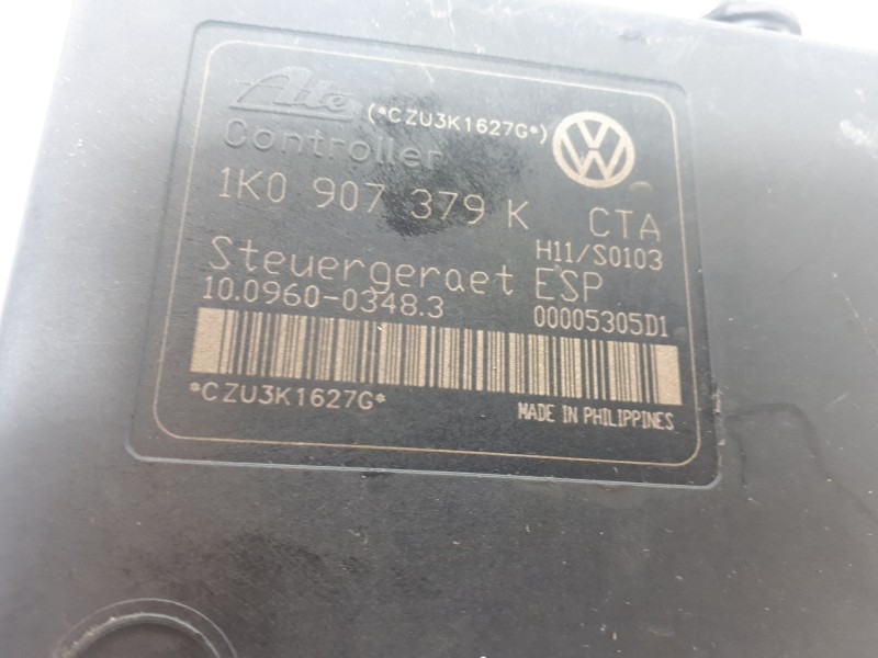 Recambio de abs para volkswagen golf v berlina (1k1) highline referencia OEM IAM 1K0907379K 10096003483A 